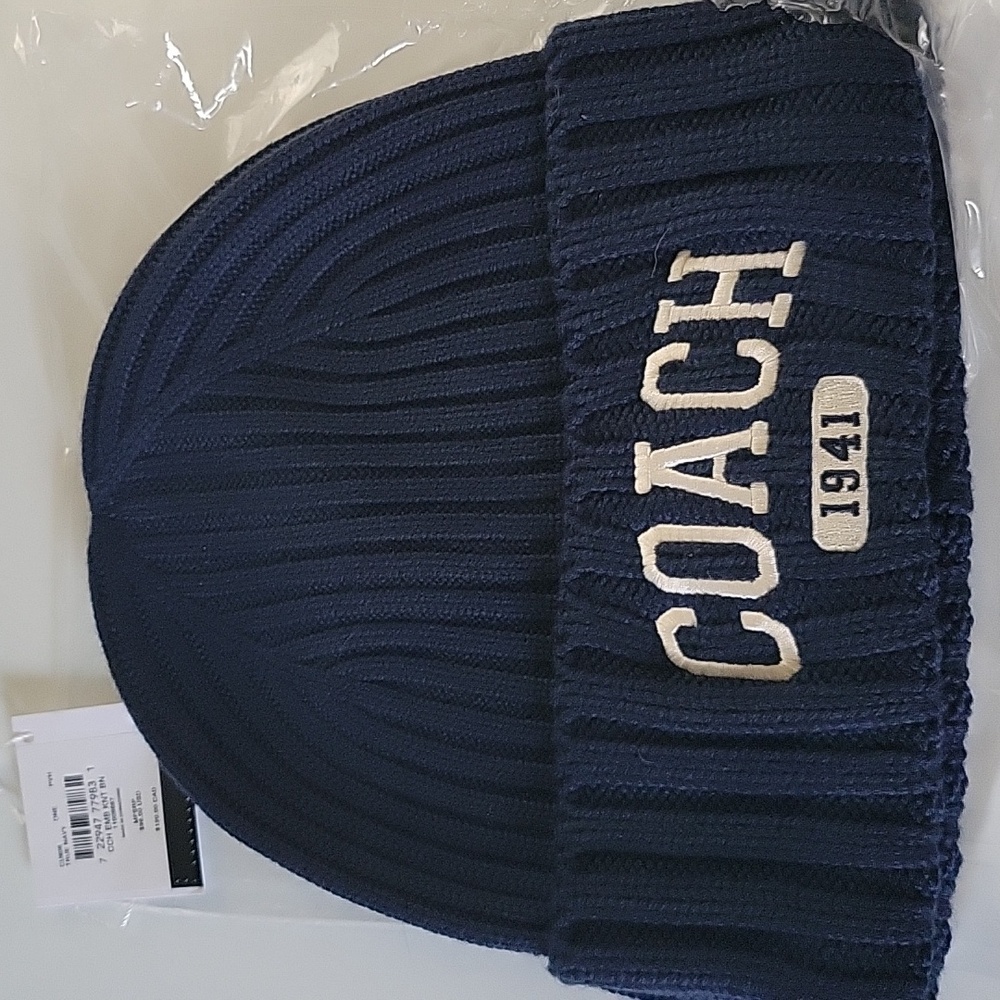 Coach wool hat